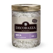 DECORAZZA MICA Слюда - декоративная добавка для фактурных штукатурок, 100 г DMC-100