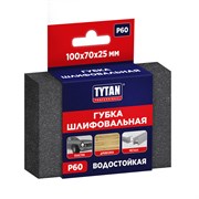 TYTAN Professional Губка шлифовальная P60, 100 x 70 x 25 мм 40241