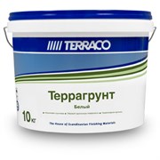 TERRACO TERRAGRUNT WHITE Грунт проникающий, пигментированный, белый колеруемый, 10 кг 6812010