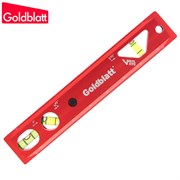 Goldblatt Уровень алюминиевый с магнит. с посветкой, 229 мм G09006