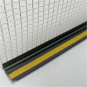 HOWARD Фасадный ГОСТ СФТК ПВХ примыкания с сеткой, манжетой, графит, 2,4 м х 6 мм ЦБ-10006074