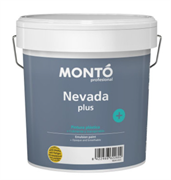 MONTO NEVADA PLUS BL Краска для стен и потолков матовая, белая, 4 л 502413.50.4