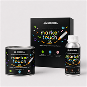 Siberia Marker Touch 2K Маркерная двухкомпонентная краска, прозрачная, 0,26 л SMT-C2K-026