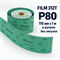 SUNMIGHT Шлифовальный материал FILM L312T в рулонах зеленый, 115 мм х 1 м, P80 10406-1